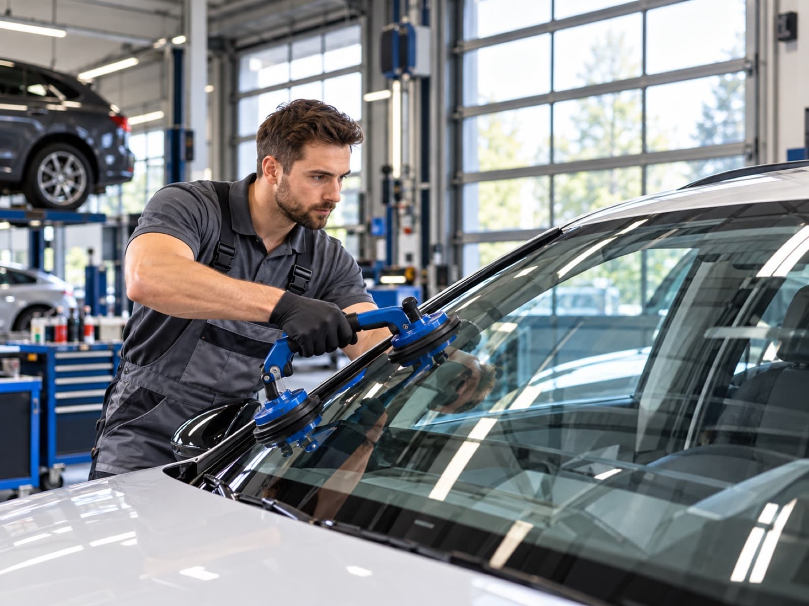 Autoglas-Reparatur in der Meisterwerkstatt